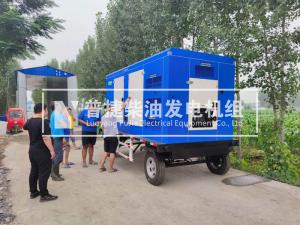 400静音拖车交付延津一工厂