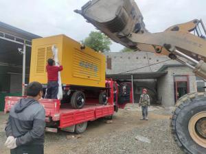 矿用400千瓦东方红拖车发电机